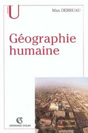 Geographie Humaine ; 8e Edition - Intérieur - Format classique