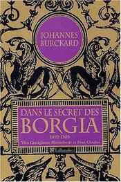 Dans le secret des borgia - Intérieur - Format classique