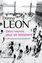 Vente  Deux veuves pour un testament  - Donna Leon 