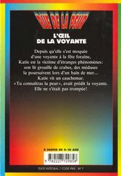 Oeil De La Voyante N1004 - 4ème de couverture - Format classique