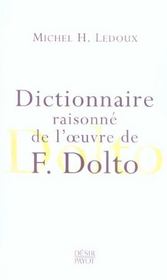 Dictionnaire raisonne de l'oeuvre de f. dolto - Intérieur - Format classique