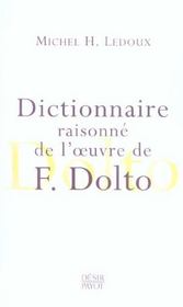 Dictionnaire raisonne de l'oeuvre de f. dolto - Intérieur - Format classique