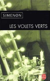 Les volets verts - Couverture - Format classique