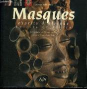 Masques, Esprits D'Afrique - Couverture - Format classique