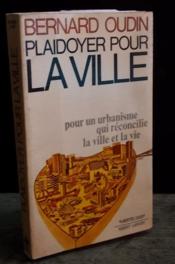 Plaidoyer Pour La Ville - Couverture - Format classique