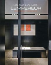 Hélène et Olivier Lempereur ; architectes/designers - Couverture - Format classique