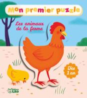 Mon premier puzzle ; les animaux de la ferme  - Raphaëlle Michaud 