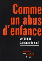Comme un abus d'enfance - Intérieur - Format classique