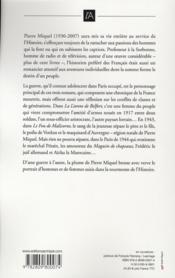 La lionne de Belfort ; le fou de Malicorne ; le magasin de chapeaux - 4ème de couverture - Format classique