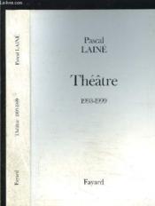 Théâtre 1993-1999 - Couverture - Format classique