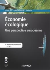 Économie écologique : une perspective européenne - Couverture - Format classique