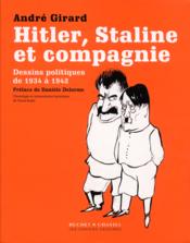 Hitler staline et compagnie - dessins politiques de 1934 a 1942 - Couverture - Format classique