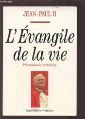 Evangile De La Vie - Couverture - Format classique