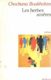 Les Herbes Ameres - Couverture - Format classique