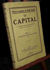 Le Proces De La Production Du Capital - Tome 2 - Couverture - Format classique