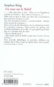 Un tour sur le bolid' - 4ème de couverture - Format classique