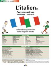 L'italien t.2 ; la conversation - Couverture - Format classique