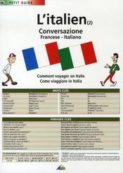 L'italien t.2 ; la conversation - Intérieur - Format classique
