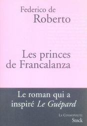 Les princes de francalanza - Intérieur - Format classique