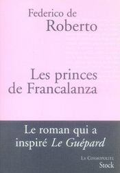 Les princes de francalanza - Intérieur - Format classique