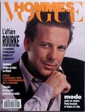 Vogue Hommes N°126 du 01/02/1990 - Couverture - Format classique