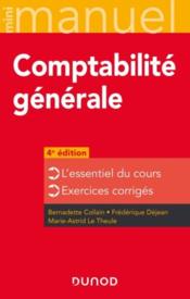 Mini manuel ; comptabilité générale (4e édition)  