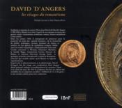 David d'Angers, les visages du romantisme - 4ème de couverture - Format classique