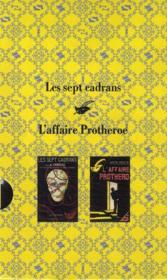 Agatha Christie ; coffret t.2 ; les sept cadrans ; l'affaire Protheroe - 4ème de couverture - Format classique
