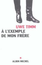 A l'exemple de mon frere - Intérieur - Format classique