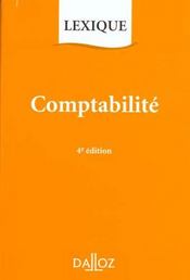 Comptabilite 4eme Edition - Intérieur - Format classique