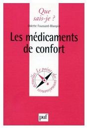 Les médicaments de confort - Couverture - Format classique
