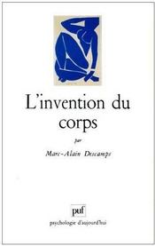 L'invention du corps - Couverture - Format classique