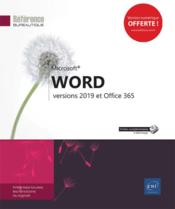 Word ; versions 2019 et Office 365  - Collectif 