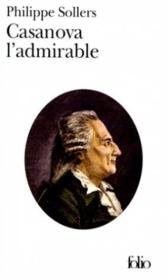 Casanova l'admirable - Couverture - Format classique