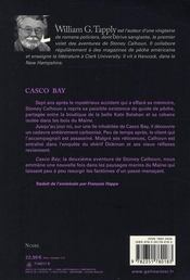 Casco Bay - 4ème de couverture - Format classique