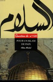 Pour un islam de paix - Couverture - Format classique