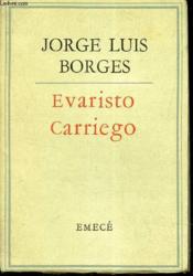 Evaristo Carriego - Couverture - Format classique