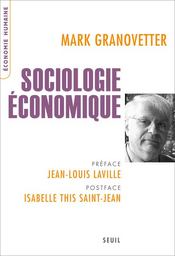 Sociologie économie - Couverture - Format classique