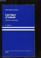 Les Taux D'Interets - 2eme Edition - Couverture - Format classique