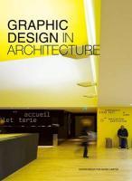Graphic design in architecture - Couverture - Format classique