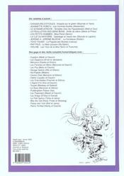 Recueil Spirou N.262 - 4ème de couverture - Format classique