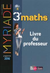 Myriade Mathematiques 3eme Corrige