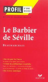 Le barbier de Seville de Beaumarchais - Intérieur - Format classique