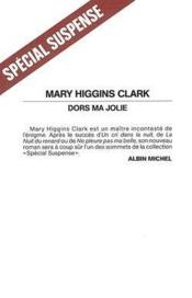 Dors Ma Jolie - Couverture - Format classique