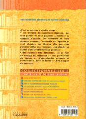 200 Questions Reponses De Culture Generale Entree En Ifsi Dans La Poche Lefranc Acheter Occasion Décembre 1998 - 