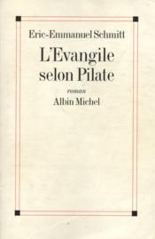 L'Evangile Selon Pilate - Couverture - Format classique