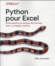 Vente  Python pour Excel : automatisation et analyse des données avec un langage moderne  