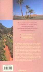Guide des merveilles de la nature maroc - 4ème de couverture - Format classique