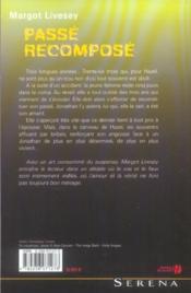 Passe Recompose - 4ème de couverture - Format classique