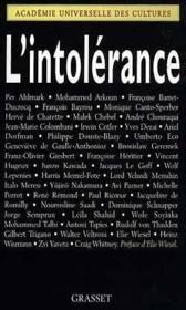 L'intolérance - Couverture - Format classique